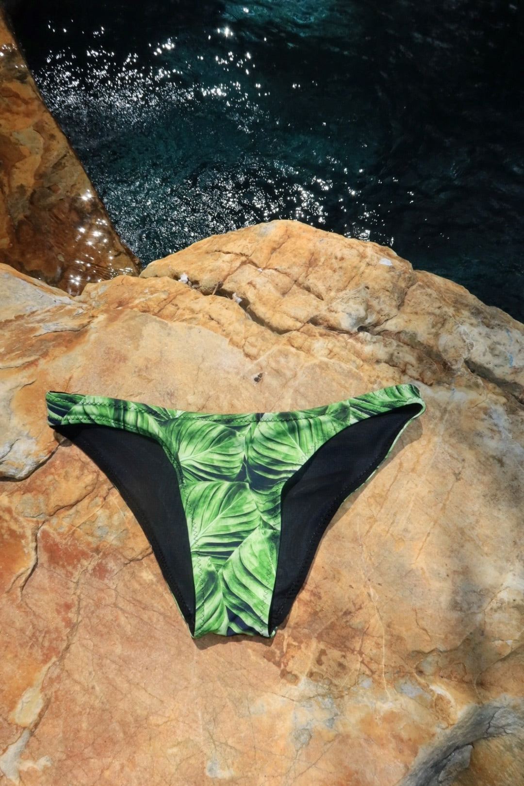 Green cheeky bottoms