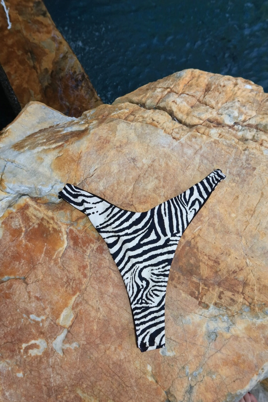 zebra thong